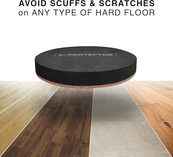 Felt Furniture Sliders Hardwood Floors X-PROTECTOR – 16 PCS 3 1/2" Furniture - Image 3