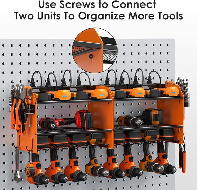 CCCEI Set Power Tool Organizer Wall Mount - Image 6
