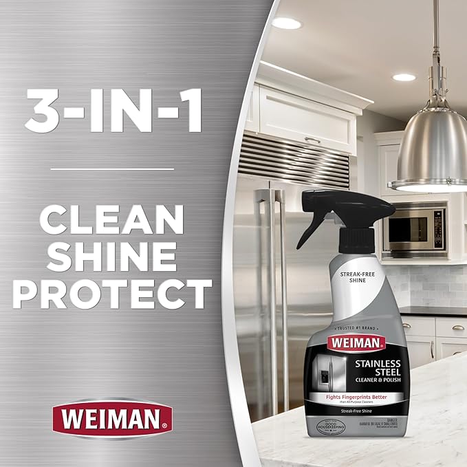 Weiman Stainless Steel Cleaner and Polish - Image 2