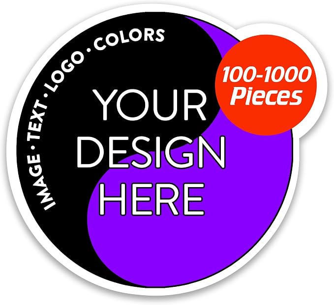 5-1000 Custom Vinyl Stickers by DayStarCustomDesigns