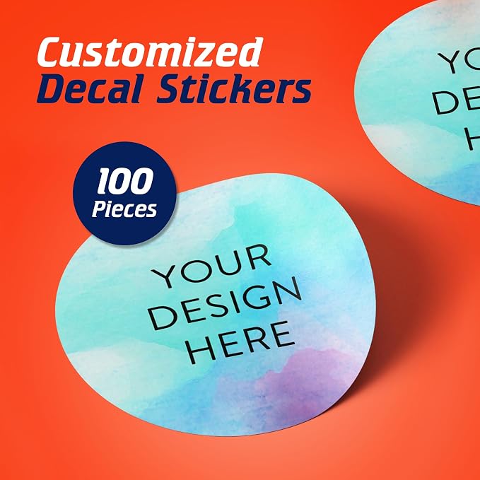 100 Custom Vinyl Stickers - Image 2