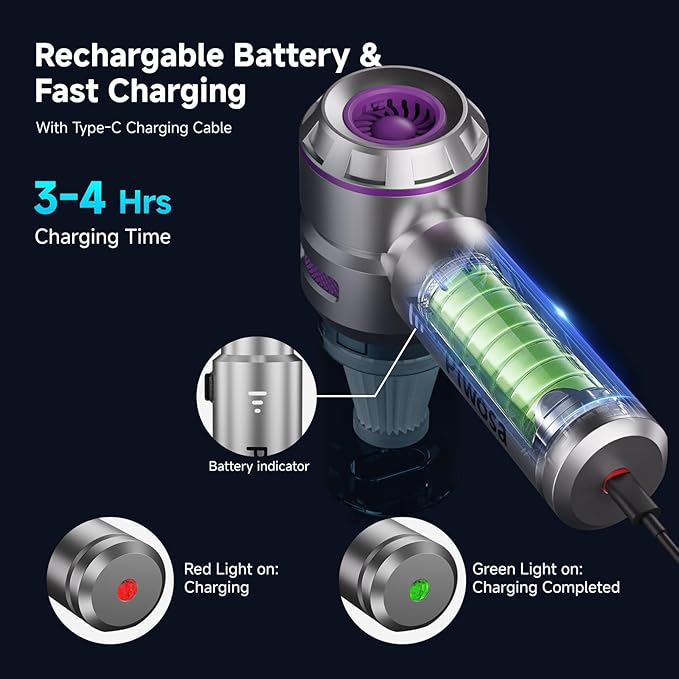 Handheld Vacuum Cordless, Car Vacuum Cleaner - Image 3