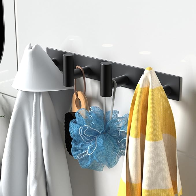 VAEHOLD 2PACK Hat and Coat Wall Mount Rack - Image 3