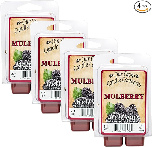 Our Own Candle Company Premium Wax Melt, Mulberry Scent, Handmade in The USA by OurOwnCandleCompanycandles