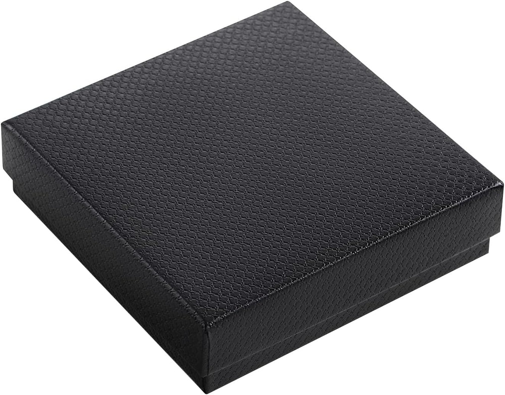 GEFTOL Jewelry Gift Boxes 96 Pack 3.5x3.5x1 Inch Cardboard Jewelry Boxes,Smal...