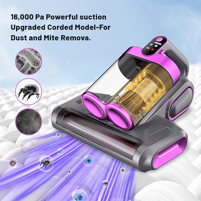 Bed Vacuum Cleaner, 16Kpa Mattress Vacuum Cleaner - Image 5