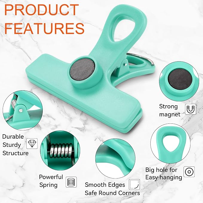 TACGEA Chip Clips, Magnetic Bag Clips - Image 4