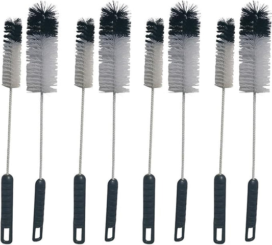 NewFerU Wire Bottle Cleaning Brush Set Small Large Thin Long Handle, Utility by NewFerU