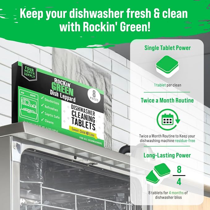 Rockin' Green Deep Cleaning and Deodorizing Tablets - Image 4