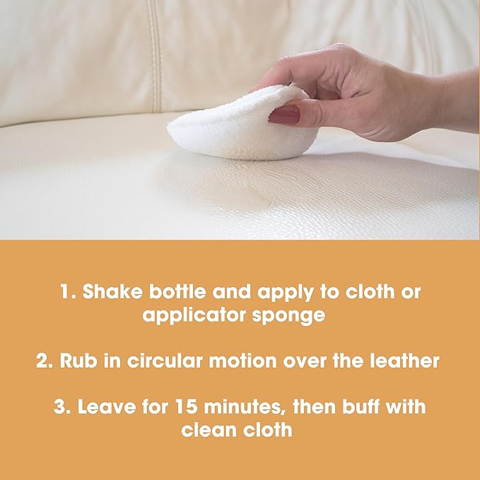 Furniture Clinic Leather Protection Cream | 2-in-1 Leather Conditioner & - Image 3