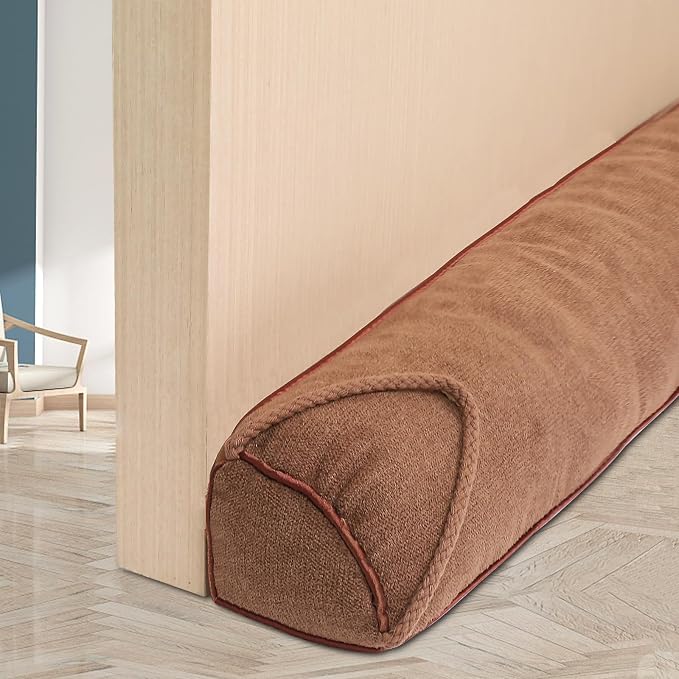 Triangle Under Door Draft Stopper 36 inch Weighted Draft Blocker Bottom Seal by Anze