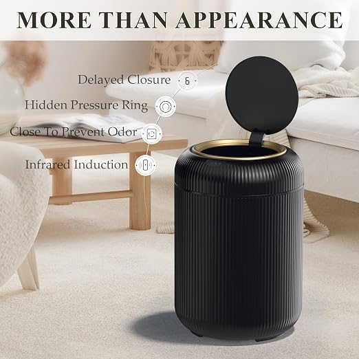 Motion Sensor Bathroom Trash Can - Image 2