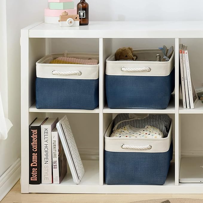 TheWarmHome Storage Bins for Shelves - Image 2