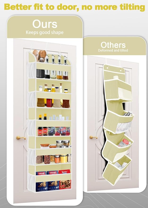 2 Pack Over The Door Storage Organizer - Image 2