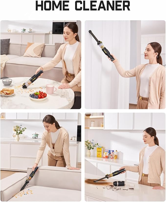 Fanttik Slim V10 Lite Cordless Handheld Vacuum, 0.98lb Lightweight - Image 3