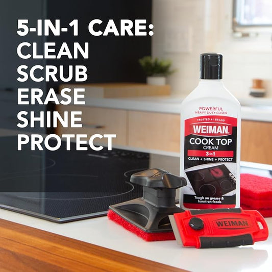 Weiman Glass Cooktop Cleaner Kit - Image 2