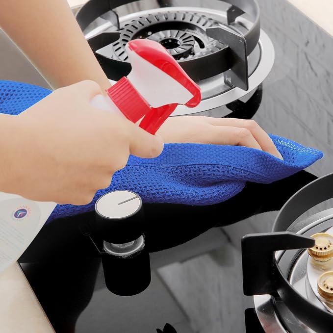 Homaxy 100% Cotton Waffle Weave Kitchen Dish Towels, Ultra Soft Absorbent Quick - Image 5