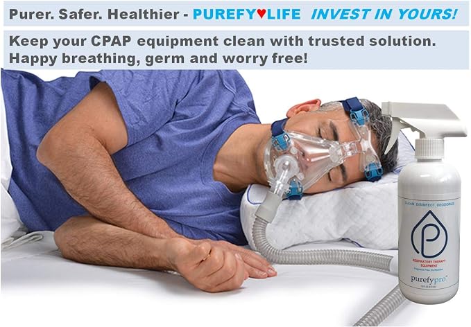 PUREFY Purefypro CPAP Cleaner and Sanitizer Spray. No Rinse. No Residue. Kills - Image 2