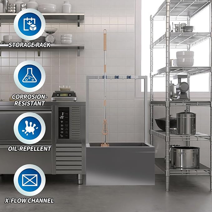 TONGMO Stainless Steel Floor Mop Sink, Mop sink - Image 5