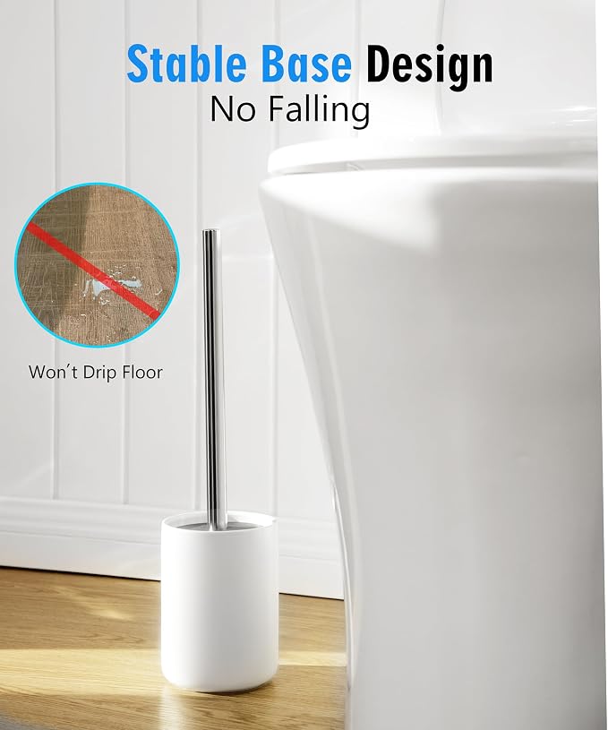 Ceramic Toilet Brush & Holder Set - Image 7
