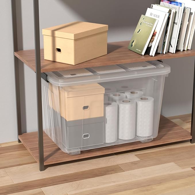 Zopnny 70 Qt Large Plastic Storage Box - Image 6