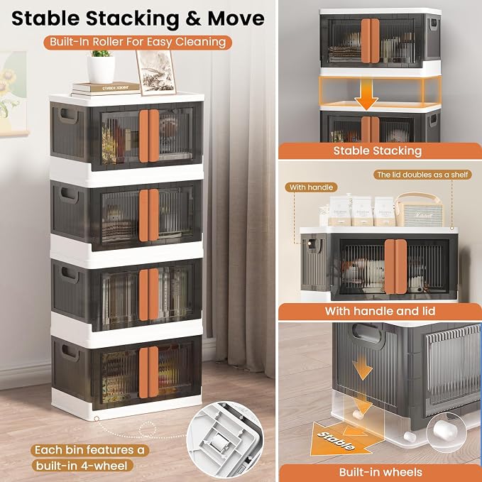 8.4Gal Collapsible Storage Bins - Image 4