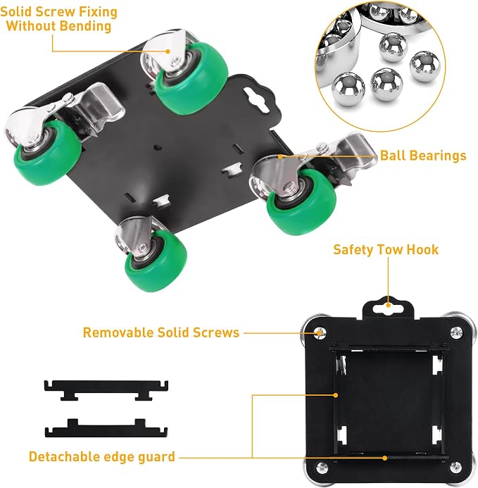 Furniture Movers with 4 Wheels, Heavy Duty Furniture Lift Mover Tool Set with - Image 2