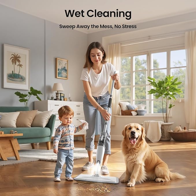 Spray Mops for Floor Cleaning, Xlife Microfiber Dust Mop - Image 4