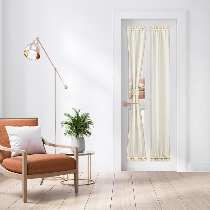 NICETOWN Sidelight Door Curtains 72 Inches Long by NICETOWN