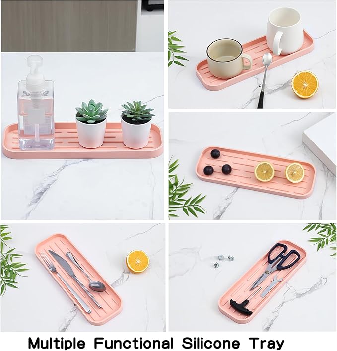 Silicone Kitchen Sink Organizer Tray - Image 5