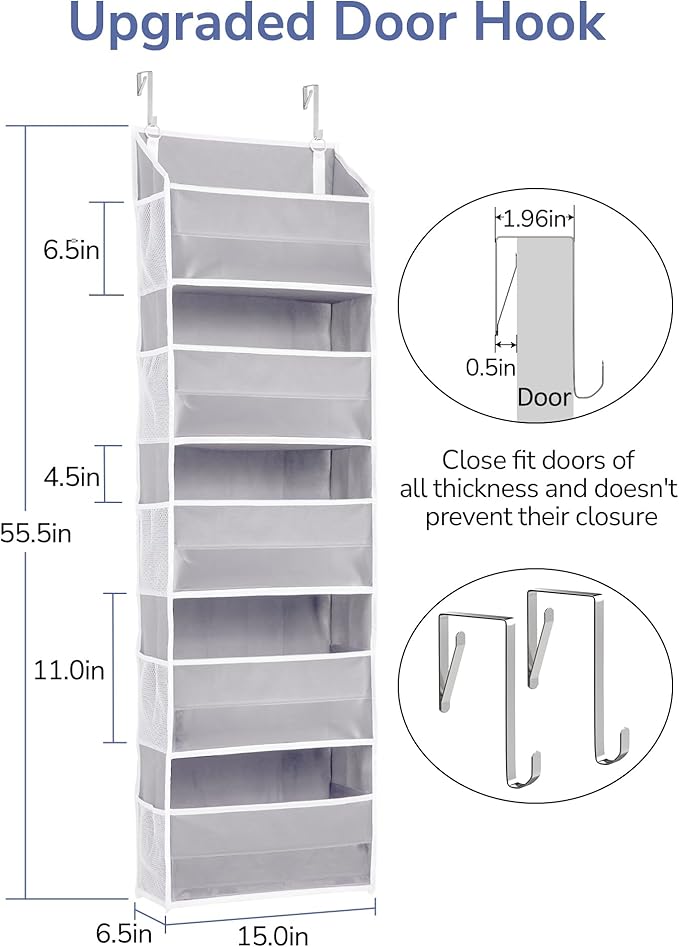ULG 1 Pack Over Door Organizer - Image 7