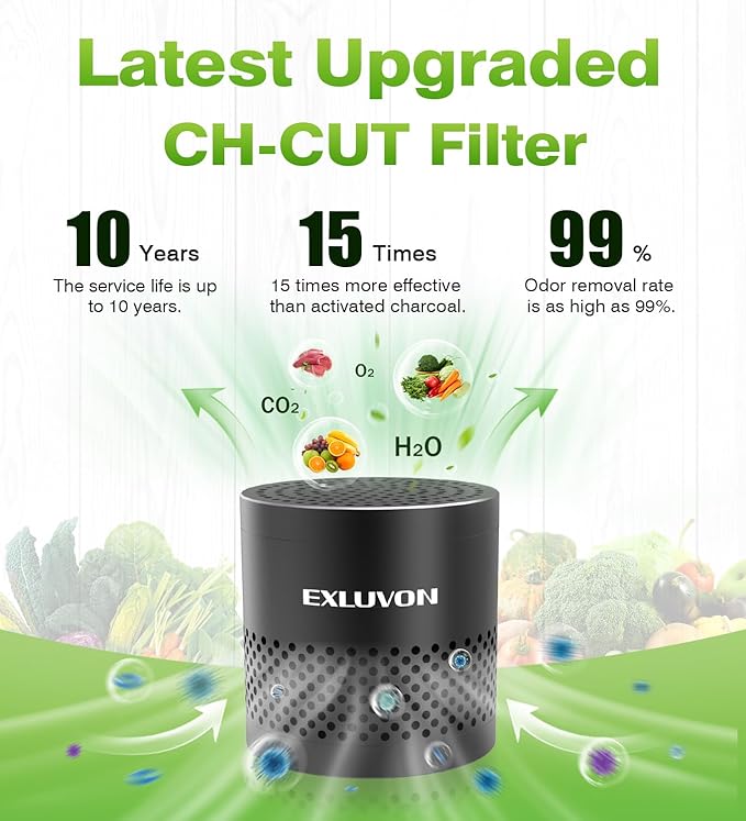 Refrigerator Deodorizer, Fridge Odor Eliminator Lasts - Image 3