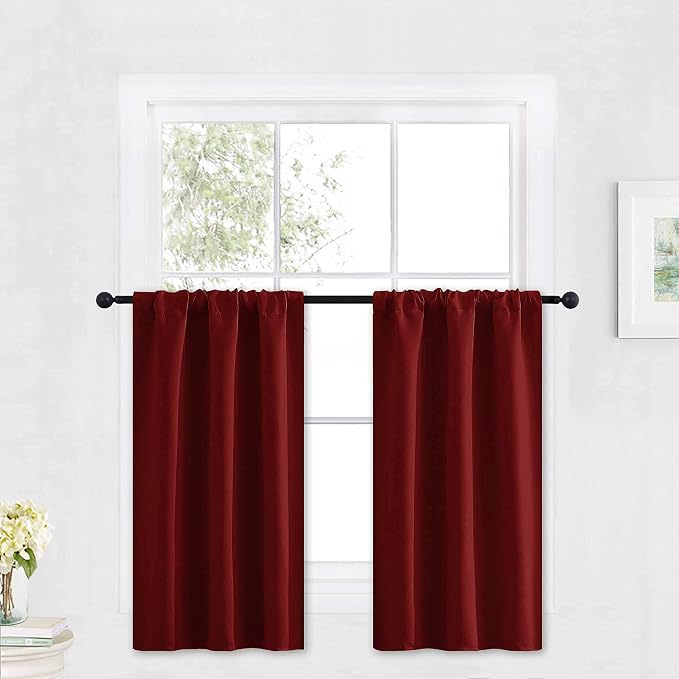 RYB HOME Small Window Curtains by RYBHOME