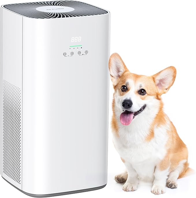 VUSIGN Air Purifier for Home Large Room & Pets, Covers Up to 1800 ft² by VUSIGN