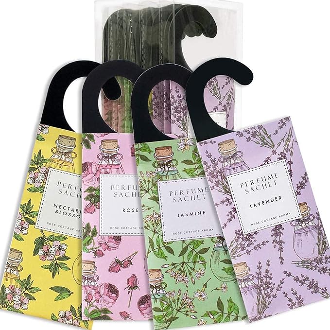 Rose Cottage Large 12 Packs Closet Deodorizer Freshener Closet Air Freshener by ROSECOTTAGE