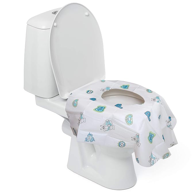 Disposable Toilet Seat Covers for Kids & Adults by PottyShields