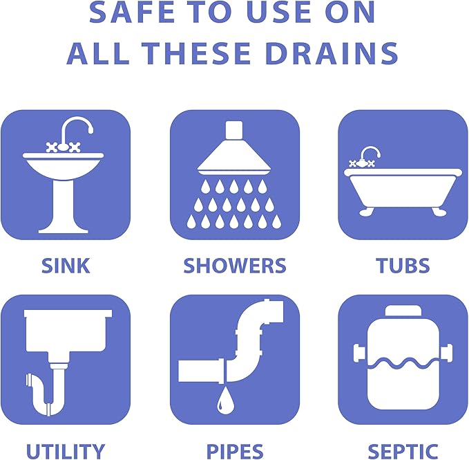 SANI 360° Sani Sticks Drain Cleaner and Deodorizer, Lavender Scent Enzyme Pipe - Image 4