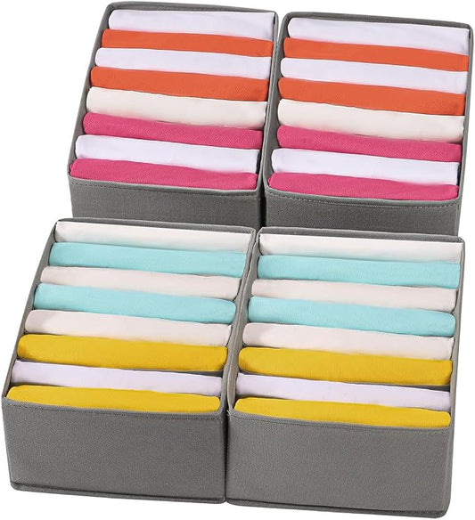 Coorganisers4 Packs T-shirt Drawer Organizers by Coorganisers