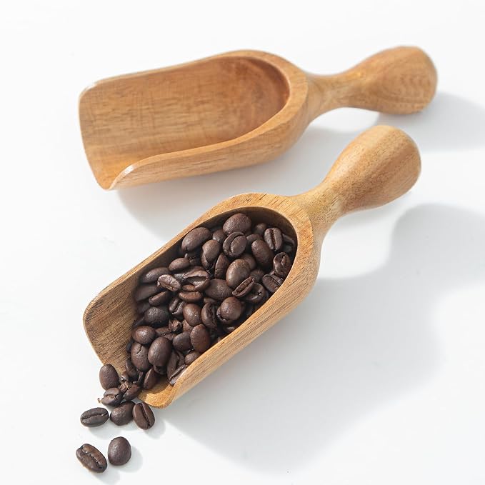 Big Coffee Scoop Shovel, Large Ground Coffee Scoop 5.9″ Measuring Spoons by MediterraneanFoodExperience