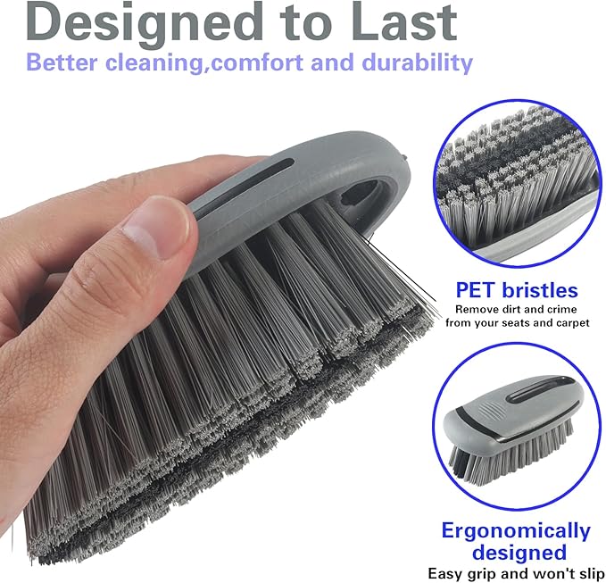 Carpet and Interior Cleaning Brushes, car Cleaning Brushes, Carpet Washing - Image 5