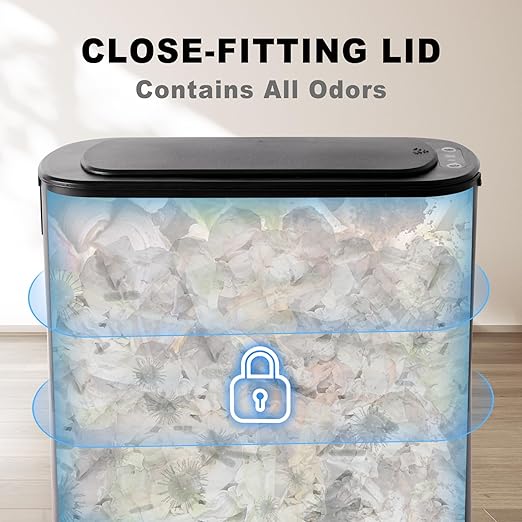 Cesun Motion Sensor Trash Can, 5 Gallon Automatic Bathroom Garbage Can - Image 7
