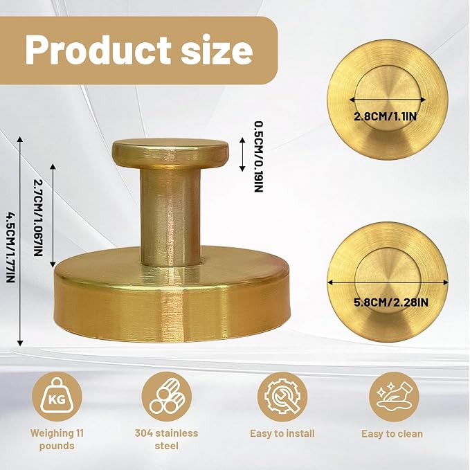 4 Pcs Suction Cup Hooks for Shower，Removable Hooks，Towel Hook，Suction Hook for - Image 6