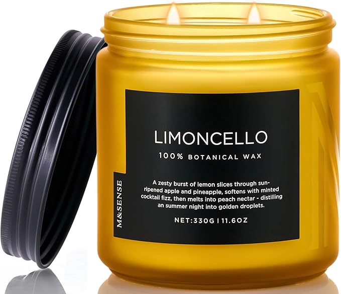 M&SENSE Limocello Scented Candle by MSENSE