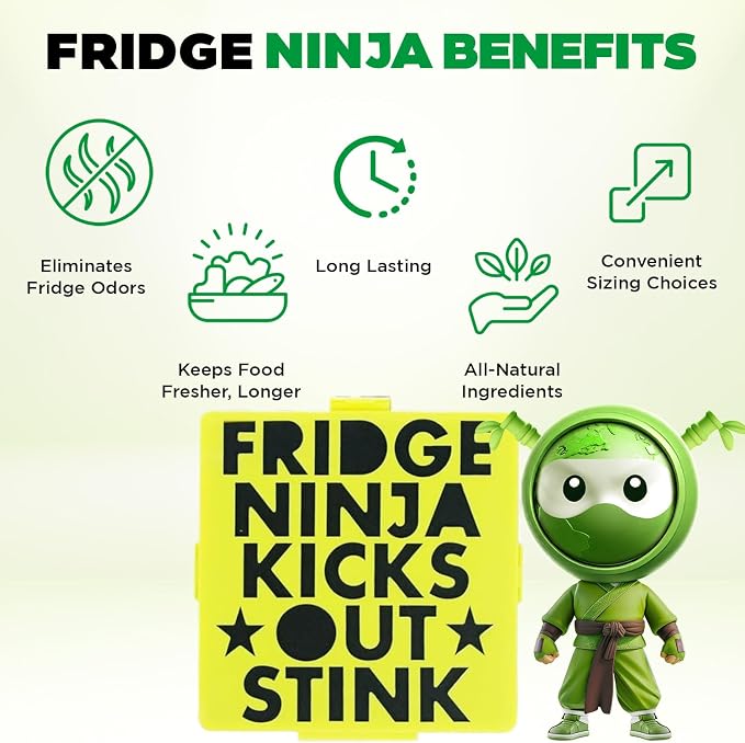 Fridge Ninja Compact Fridge Deodorizer - Image 8