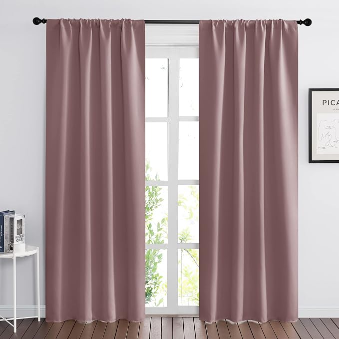 RYB HOME Living Room Curtains Blackout by RYBHOME