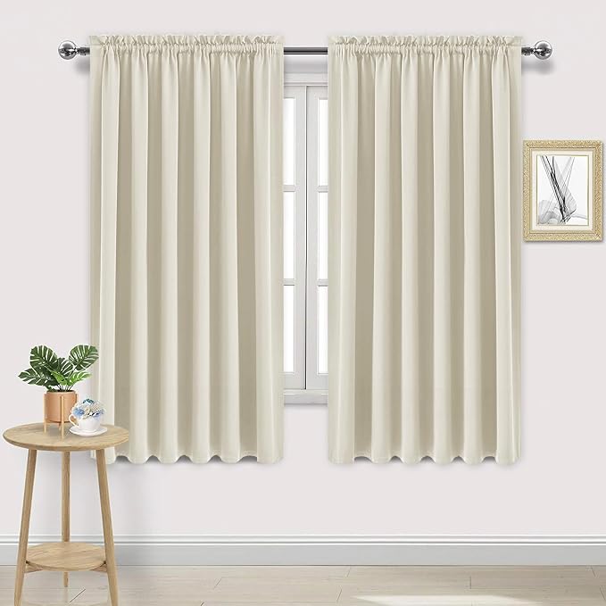 DWCN Blackout Curtains for Living Room Thermal Insulated, Energy Saving & Noise by DWCN