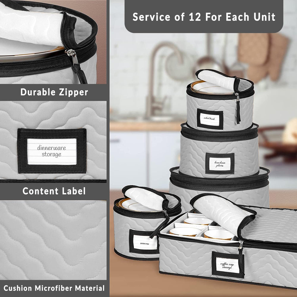 China Storage Containers 5-Piece Set Moving Boxes, Quilted Microfiber