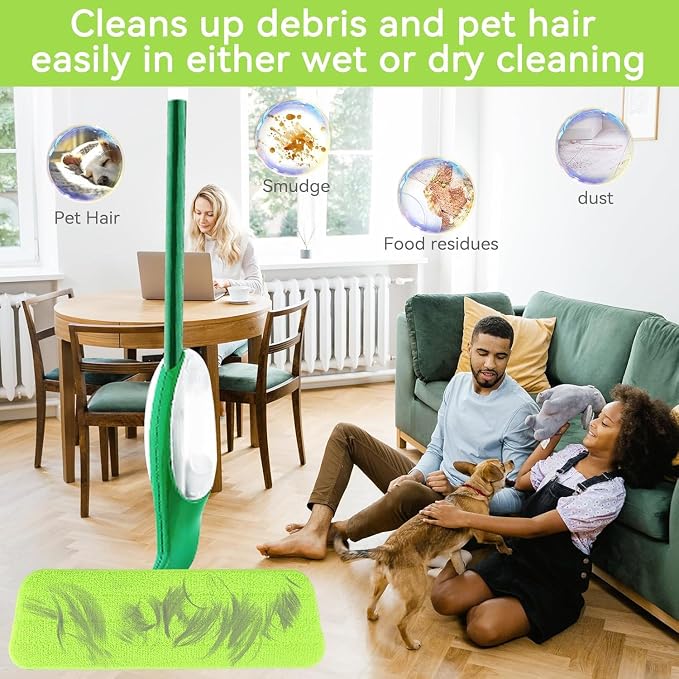 16.5 inch Microfiber Mop Pads for Rubbermaid Reveal Spray Mop and Any 16.5" - Image 7