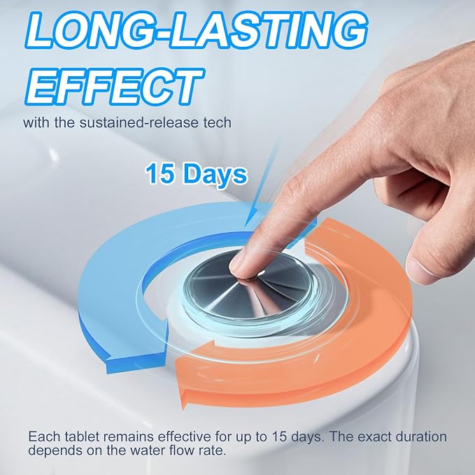 KIISIISO Toilet Bowl Cleaners 26 PACK, Automatic Toilet Bowl Cleaner Tablets - Image 4