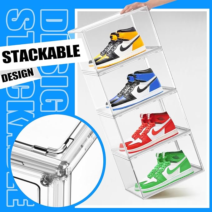 Acrylic Shoe Boxes Sneaker Storage - Image 5